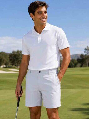Nike $80 Standard Fit Golf Shorts LIghtest Gray Men's Size 42